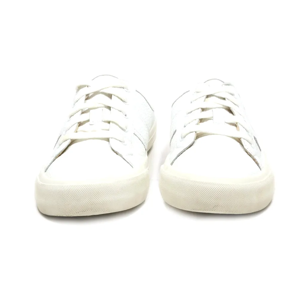 Crown Vintage Mules Leather White Colour For Women