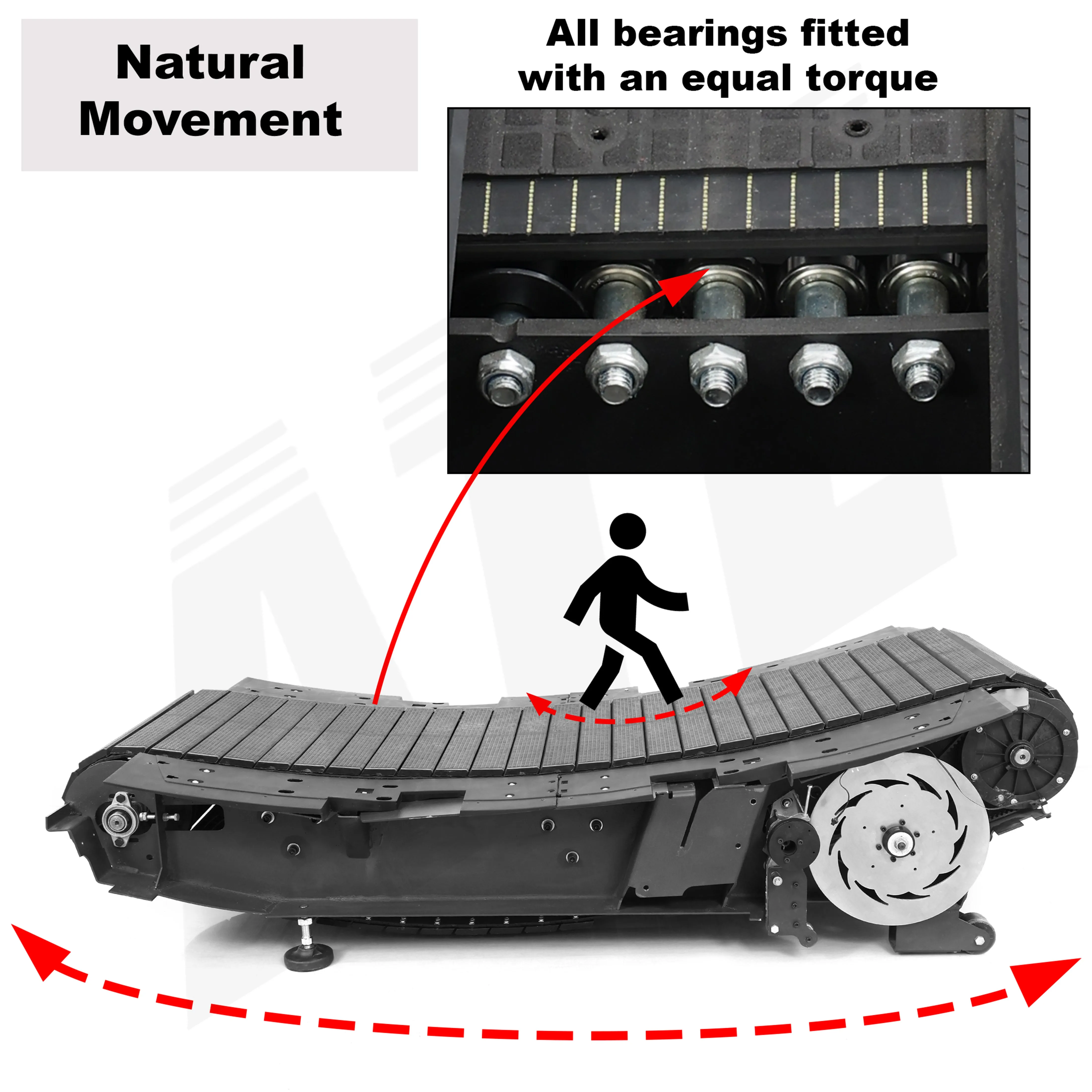 Curved Treadmill C1