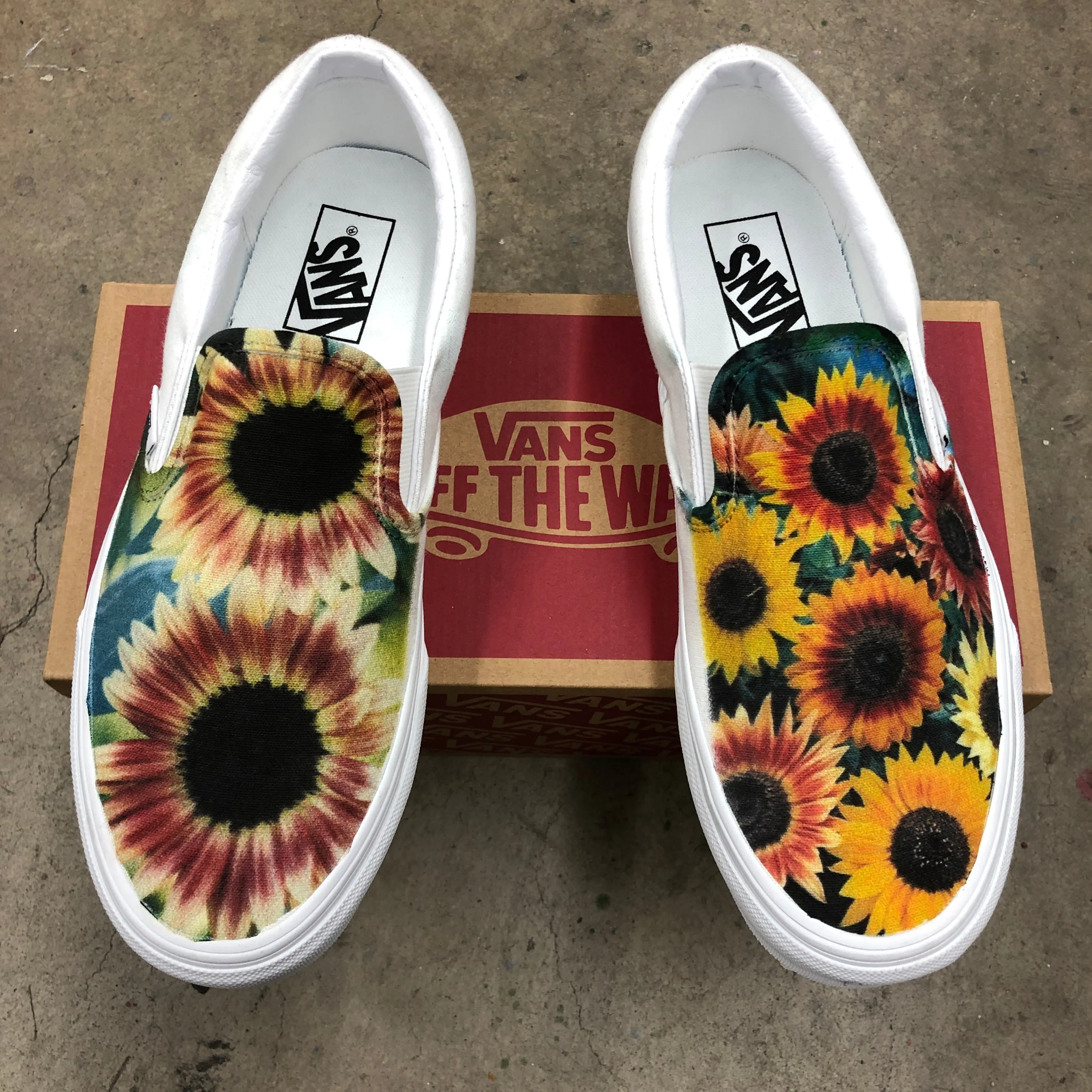 Custom Slip On Vans - GO CUSTOM! - Custom Vans Shoes