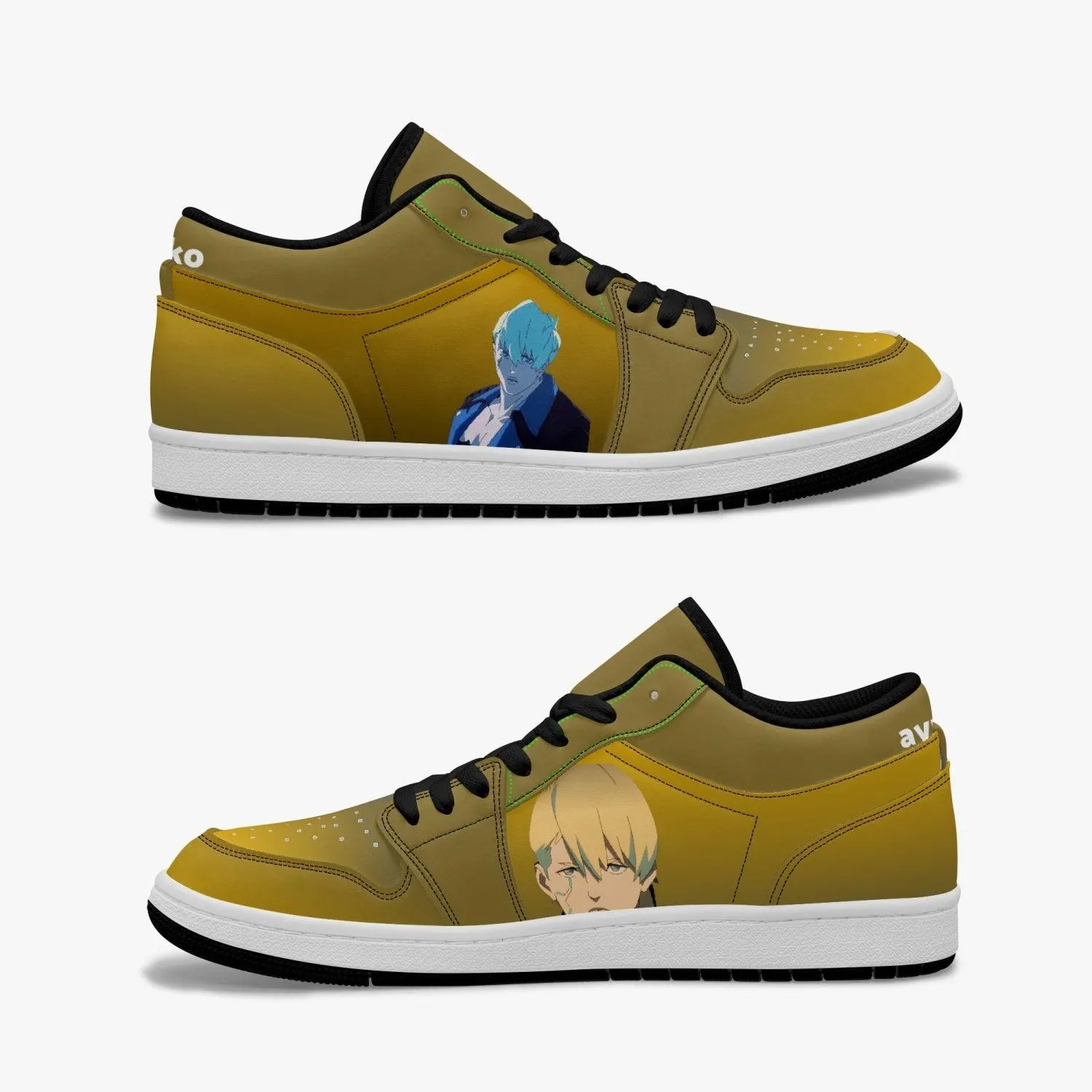 Cyberpunk Edgerunners Dorio JD1 Low Anime Shoes