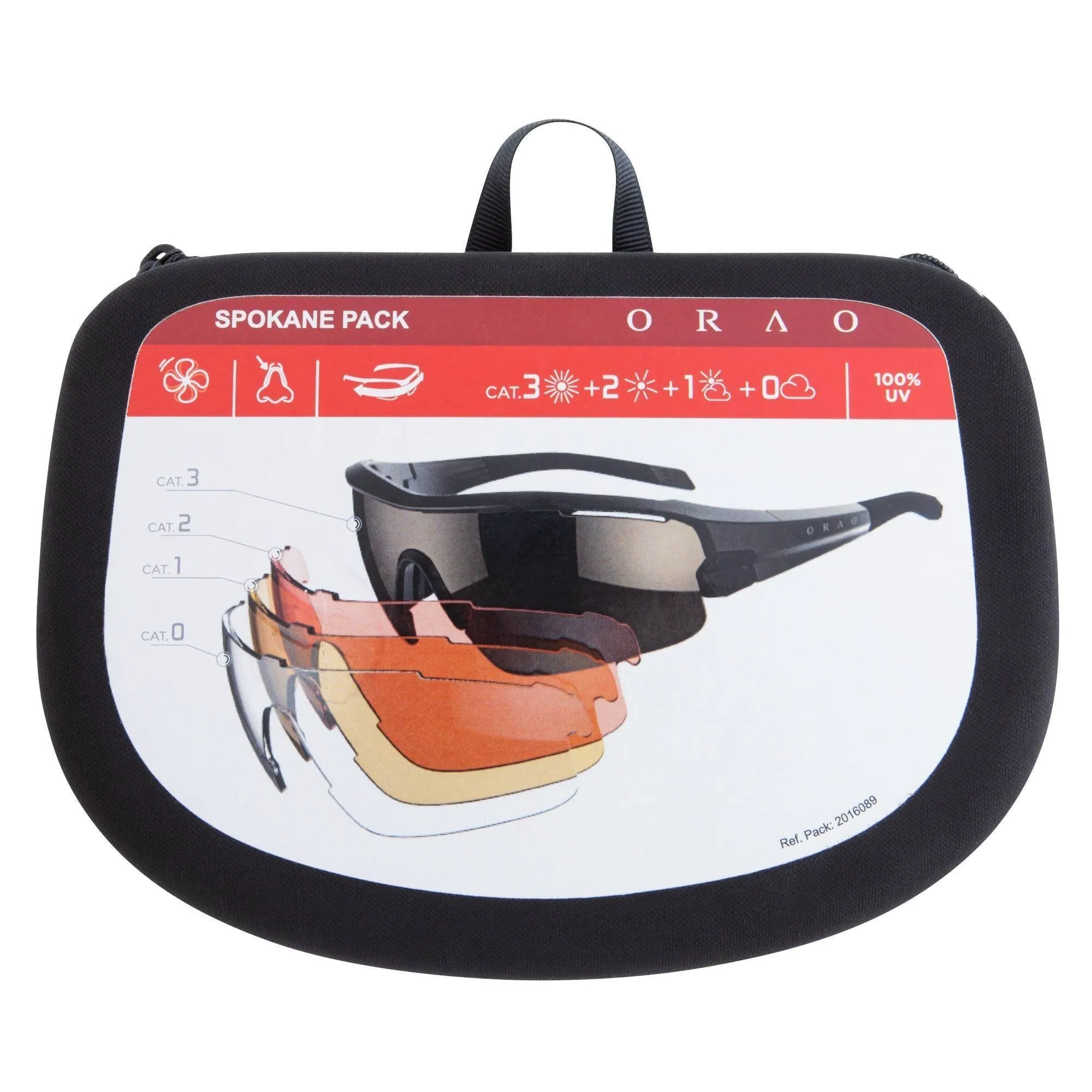 Cycling Running Sunglasses Interchangeable lenses Spokane adult