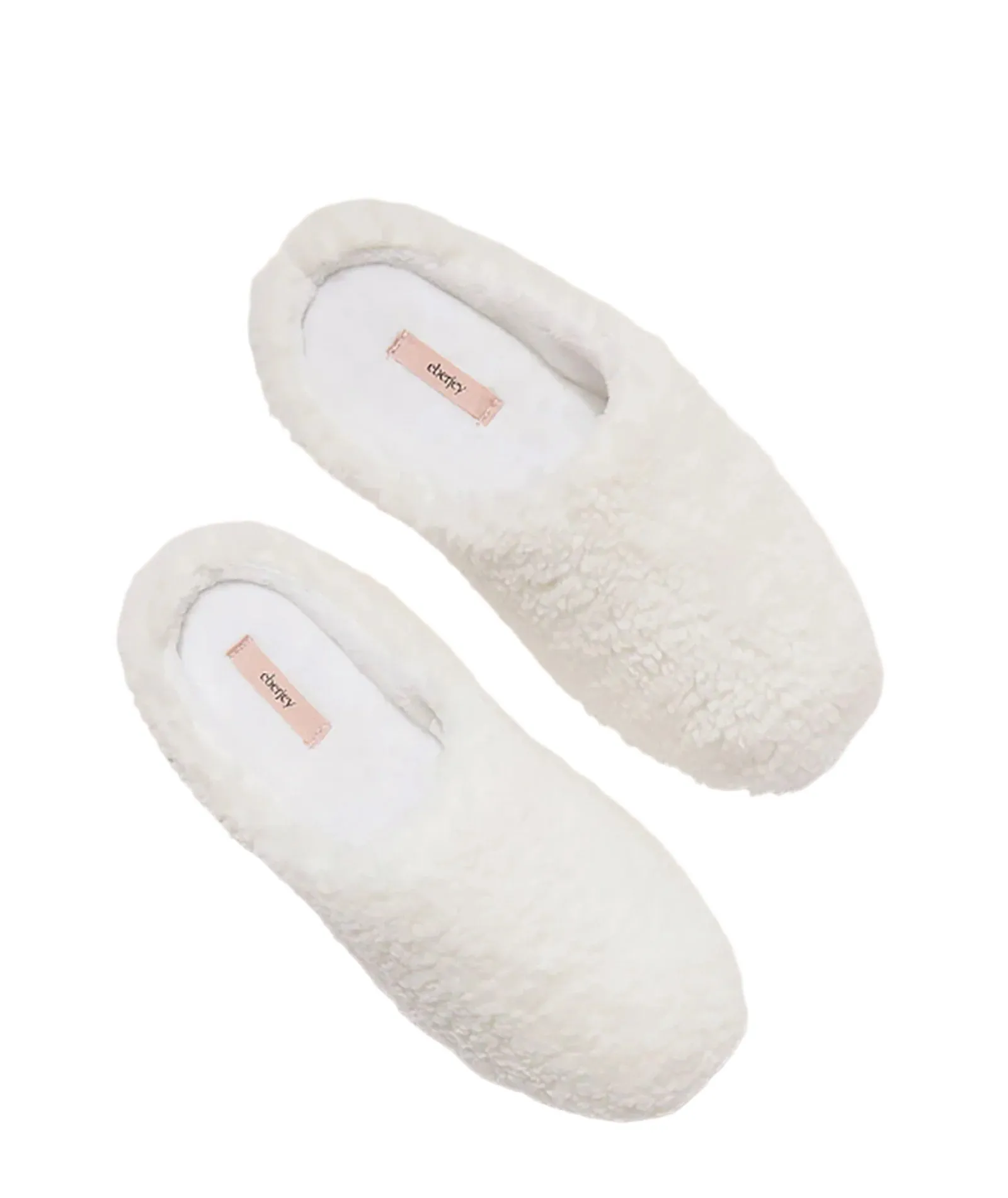 Eberjey Women Sherpa Slippers Ivory