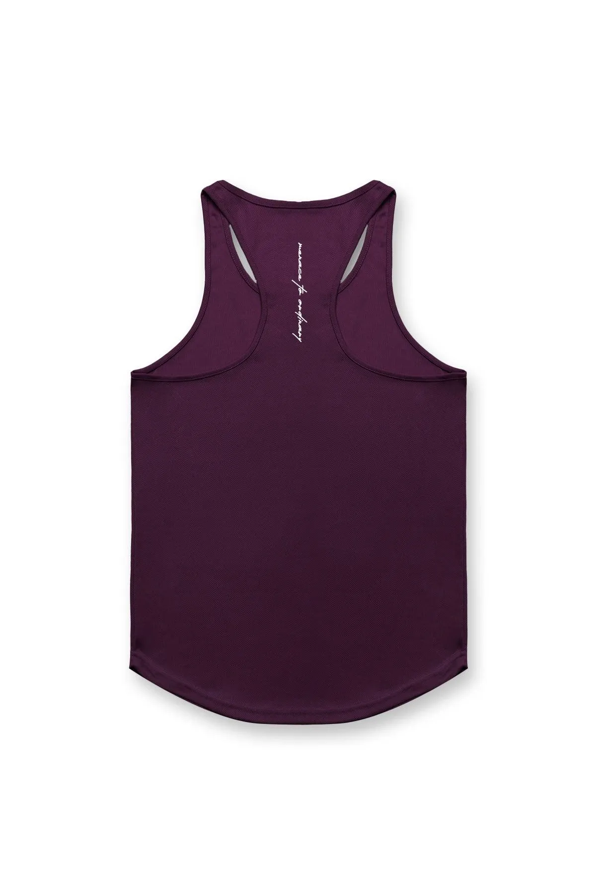 Fast-Dry Bodybuilding Workout Stringer - Dark Purple