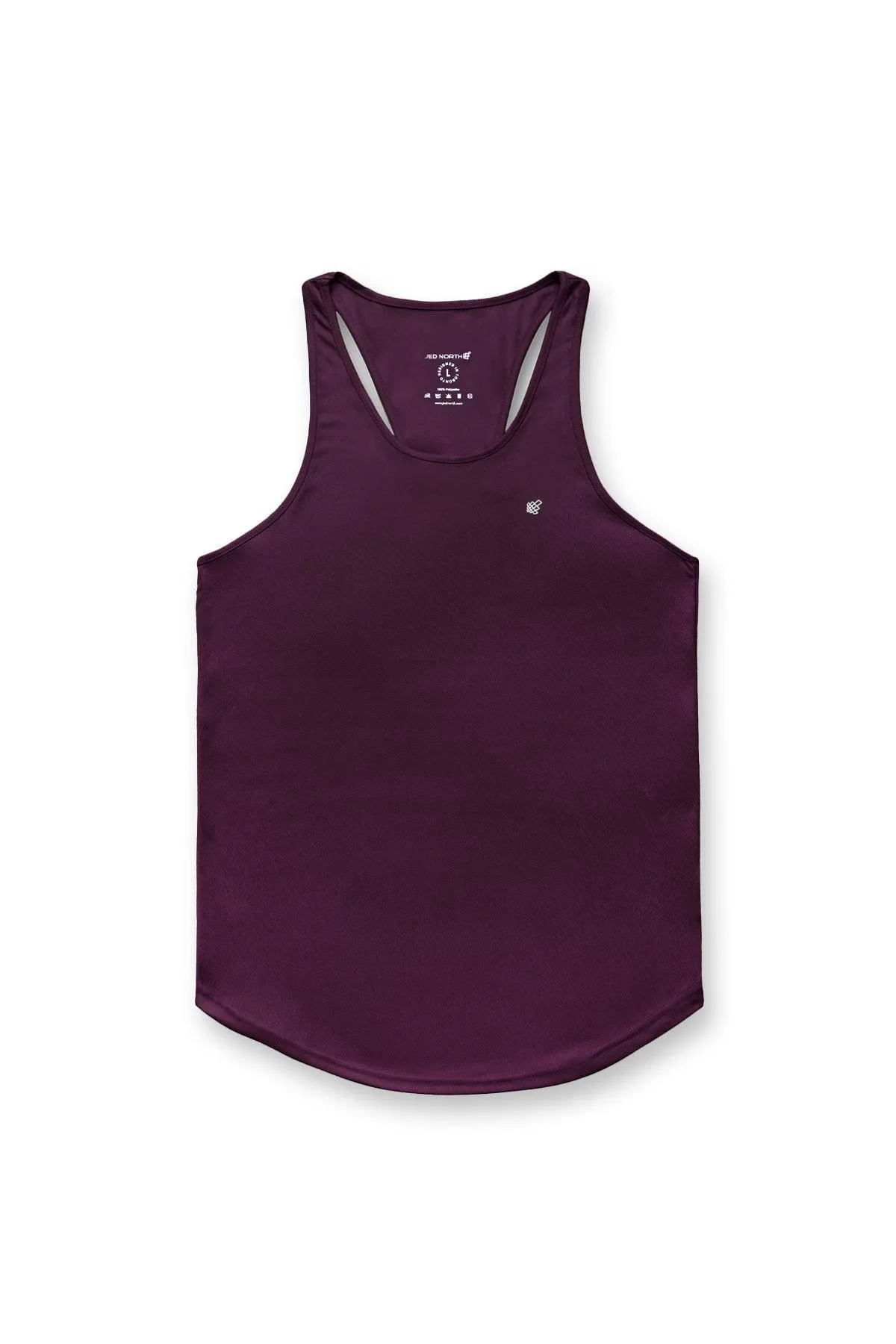 Fast-Dry Bodybuilding Workout Stringer - Dark Purple