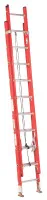 FE3200 Series Fiberglass Channel Extension Ladders, 40 ft, Class I, 250 lb