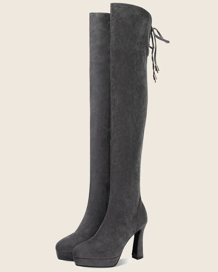 Feeling Comfortable High Knee Boots SD01707