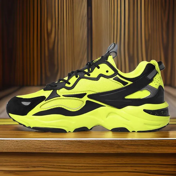 FILA ~Ray Tracer Apex~ (Black/Neon Yellow) sneaker (Men’s)