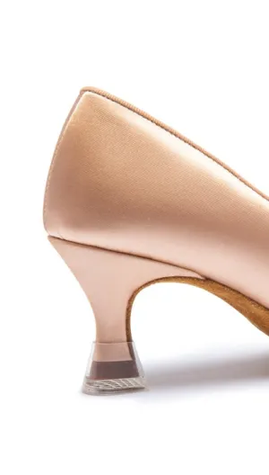 Flared Heel Caps with Suede (by International Dance Shoes)