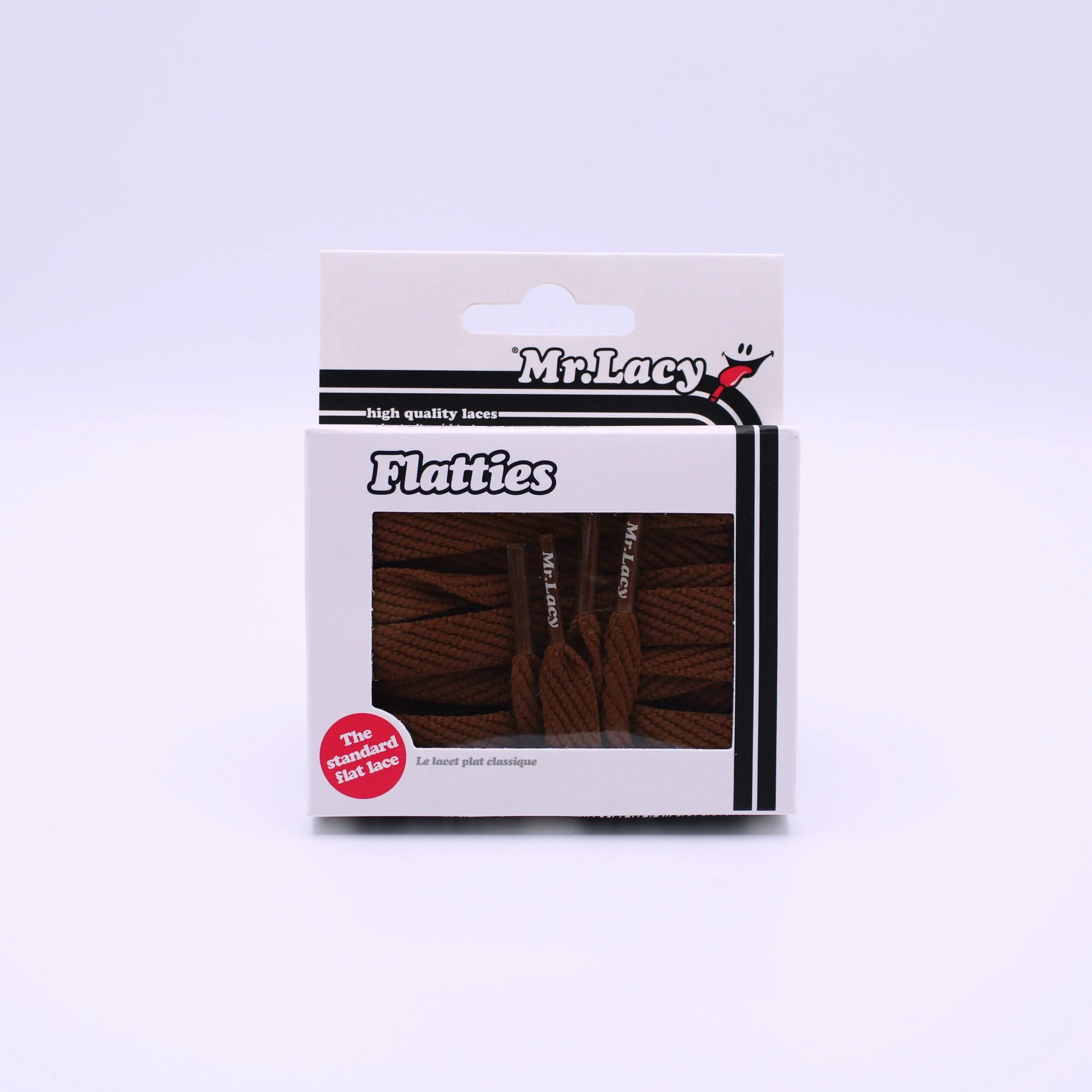 Flatties Shoelaces · Brown