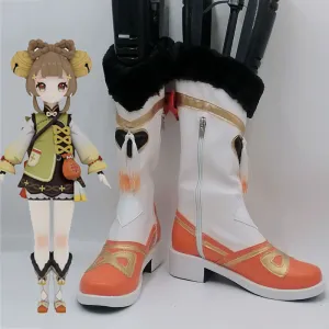 Genshin Impact Yaoyao Shoes Cosplay Boots