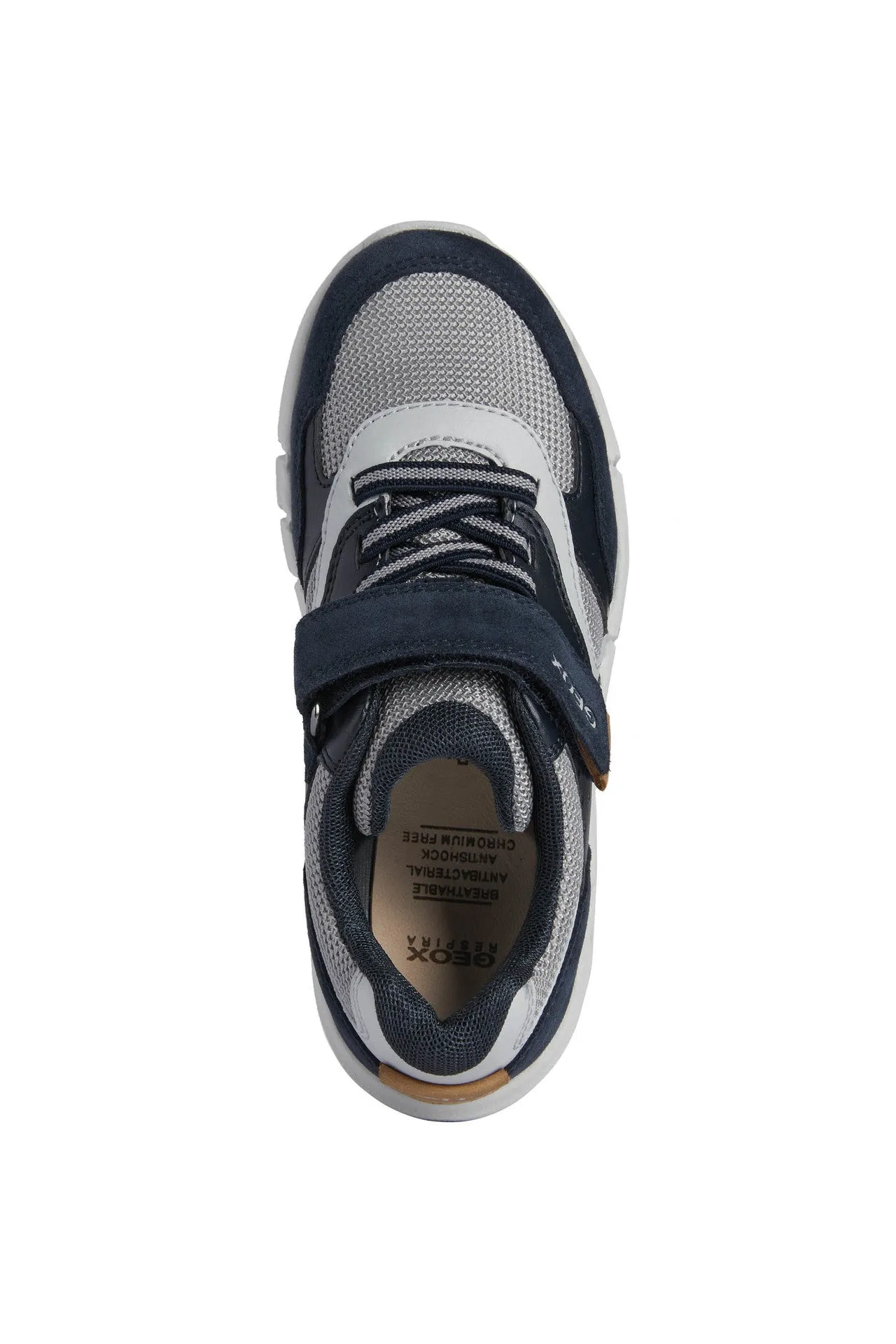 Geox Flexyper Boys Navy-Grey Trainer