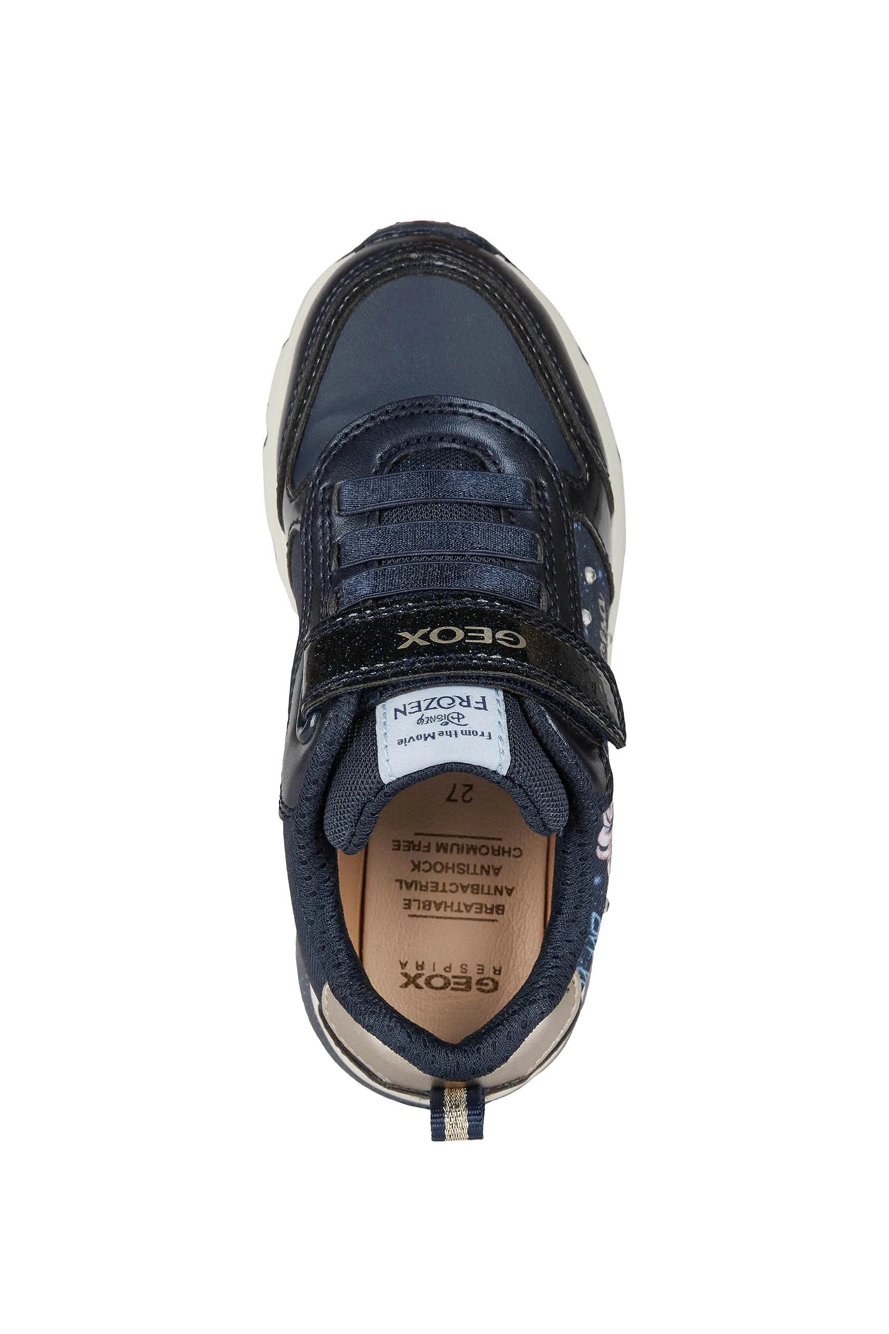 Geox Kids Trainers | Elsa Spaceclub Velcro | Navy