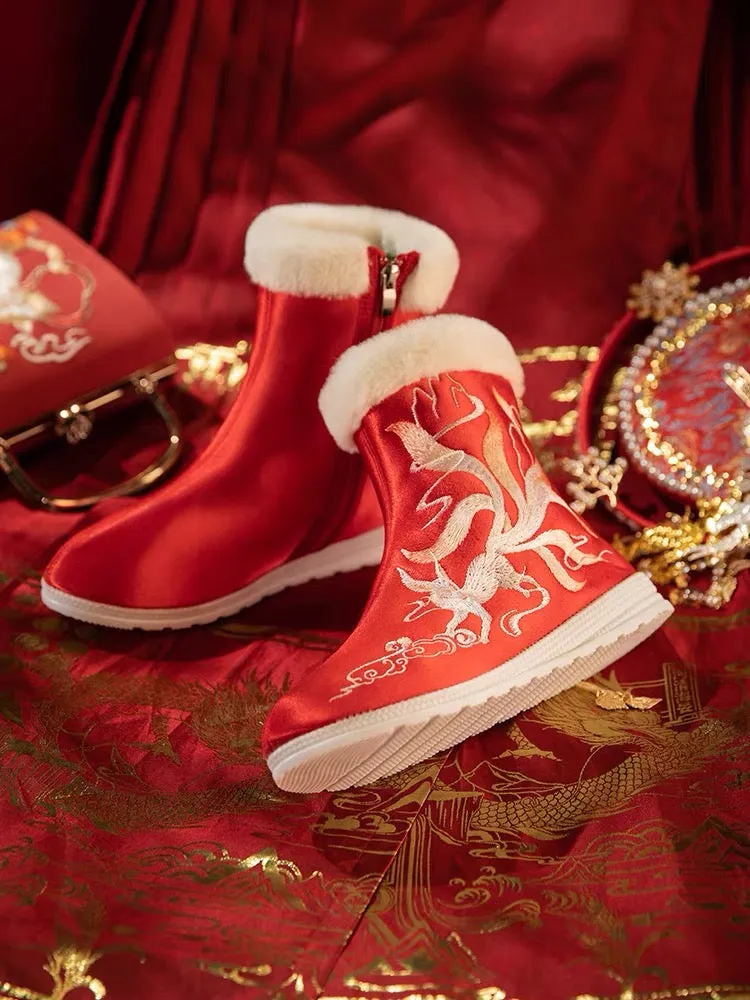 Hanfu Boots: Nine Tail Fox