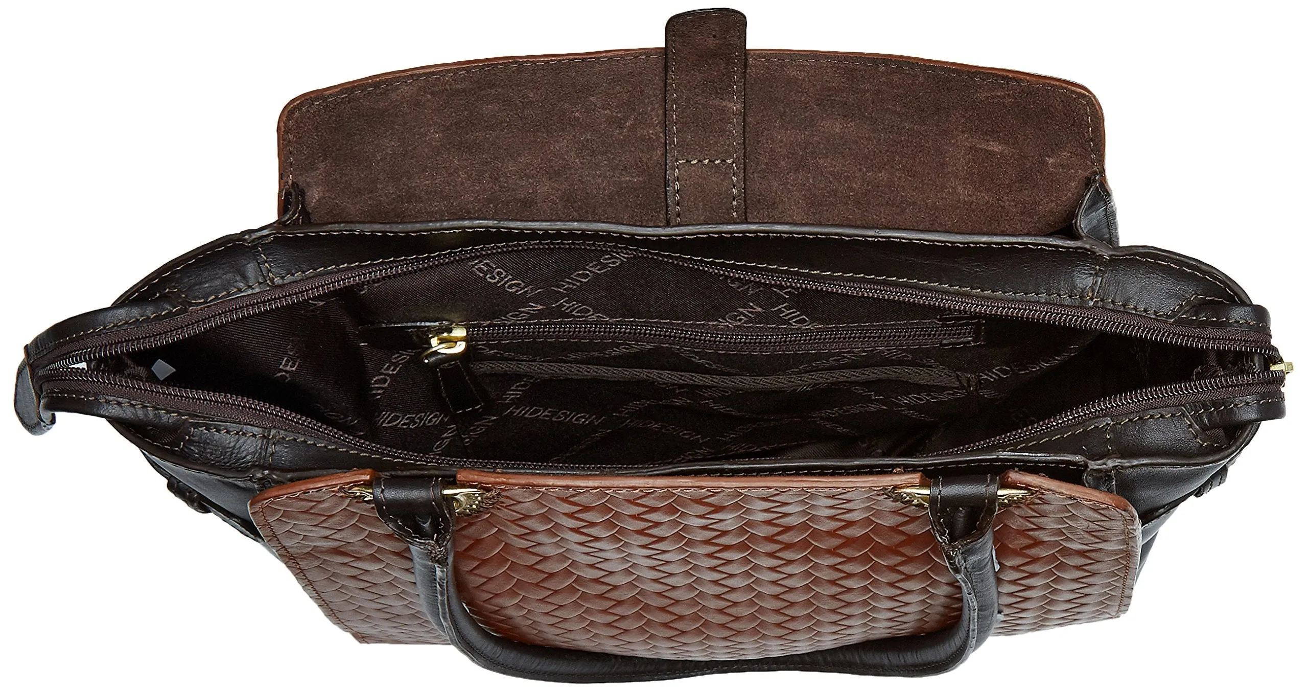 Hidesign Women Shoulder Bag (Tan)(EE LIYA 02-WOVEN-TAN)