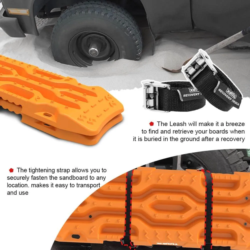 High-Strength 12T 4WD Recovery Tracks 2PCS - XBULL