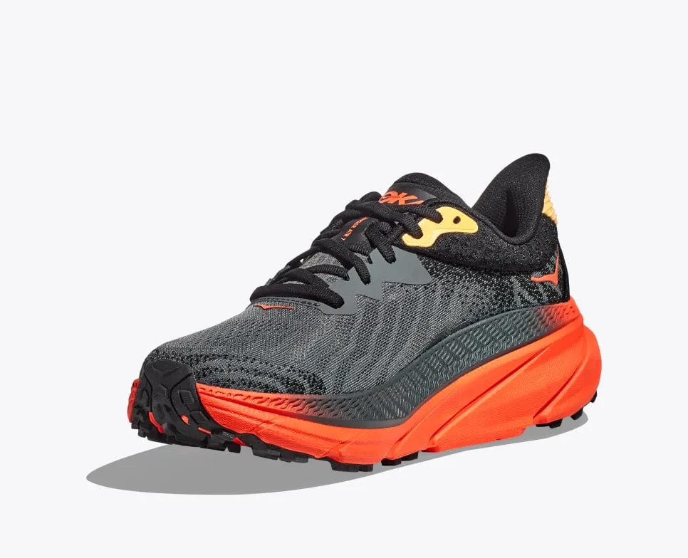 HOKA MENS CHALLENGER 7 -  CASTLEROCK / FLAME