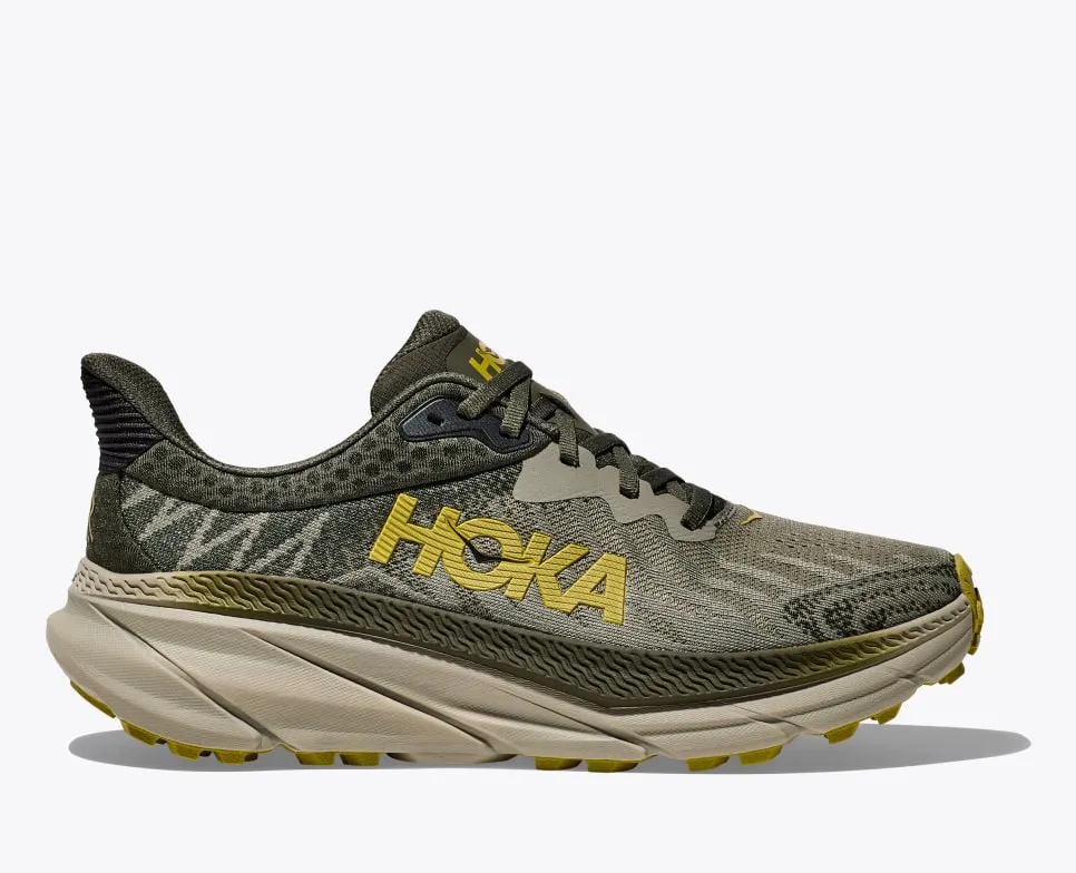 HOKA MENS CHALLENGER 7 - OLIVE HAZE / FOREST