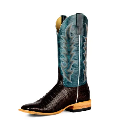 Horsepower Top Hand Chocolate Caiman Boots