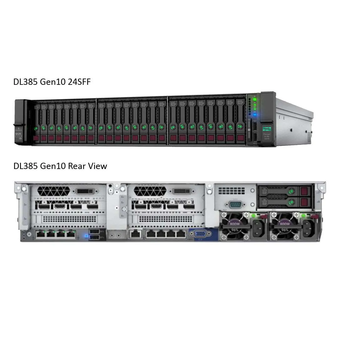 HPE ProLiant DL385 Gen10 CTO Rack Server