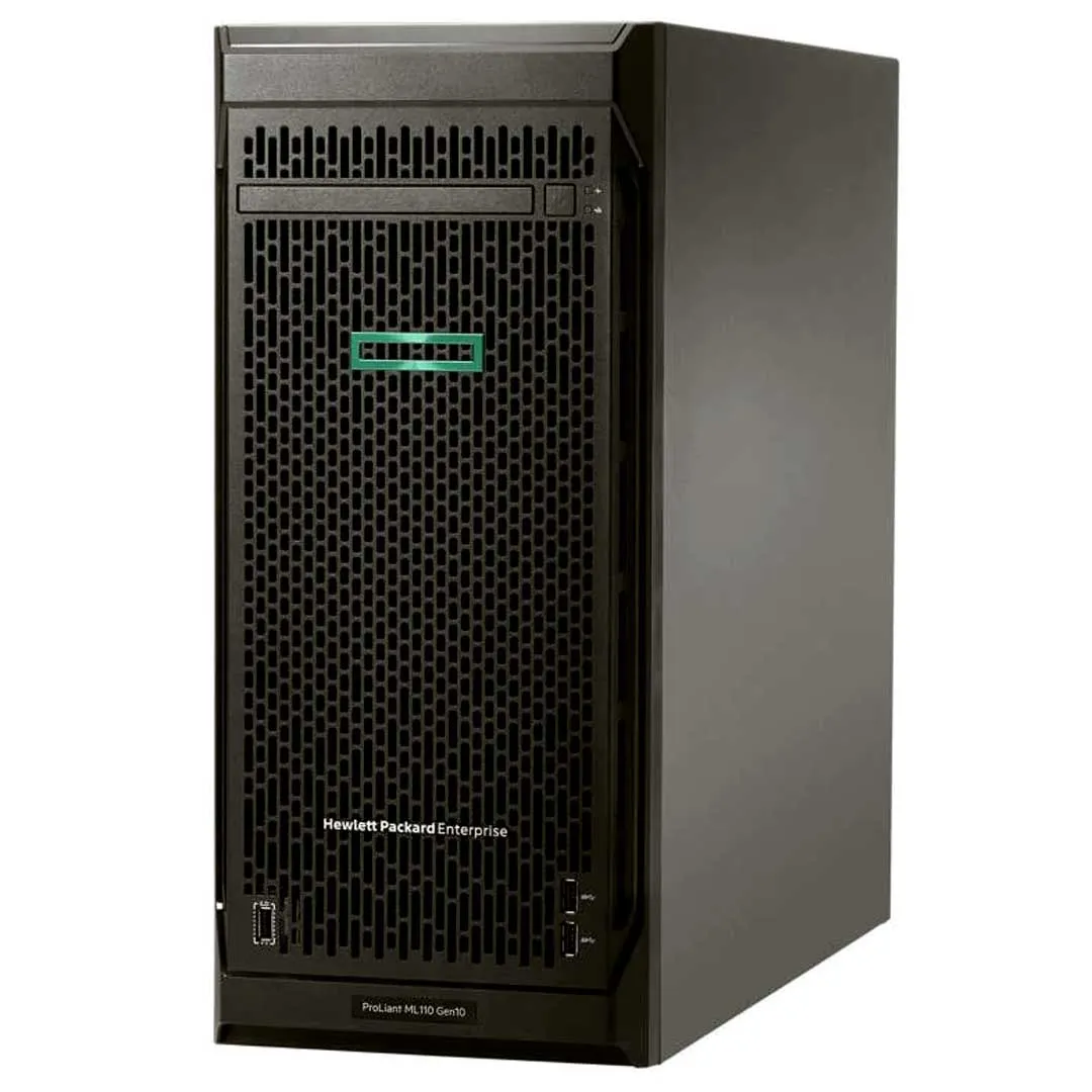 HPE ProLiant ML110 Gen10 4210R 2.4GHz 10C 1P 16GB-R P408i-p 8SFF 800W RPS Server | P21449-001