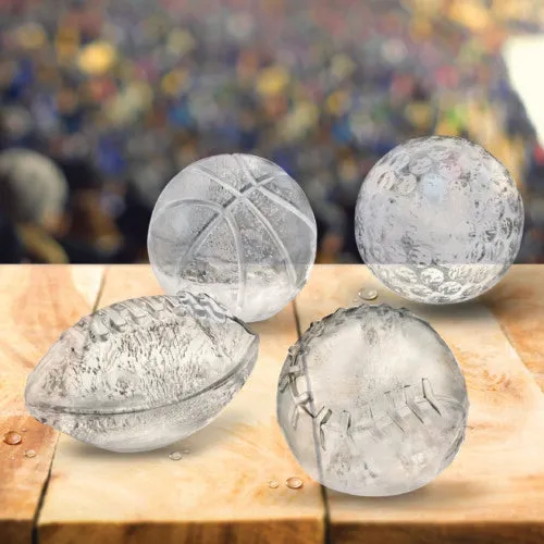 Ice Cube Mold - Sports Balls set/4