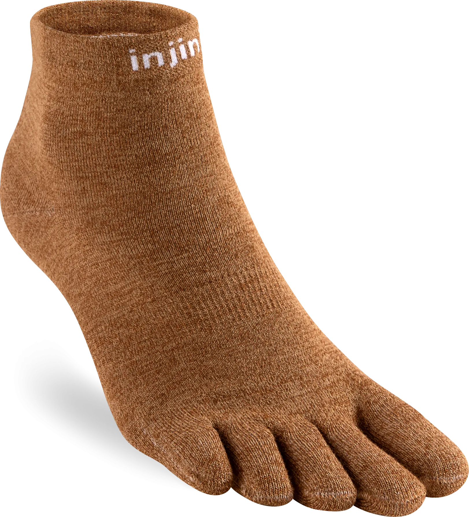 Injinji Liner Mini Crew Crew Mens Heather Elk