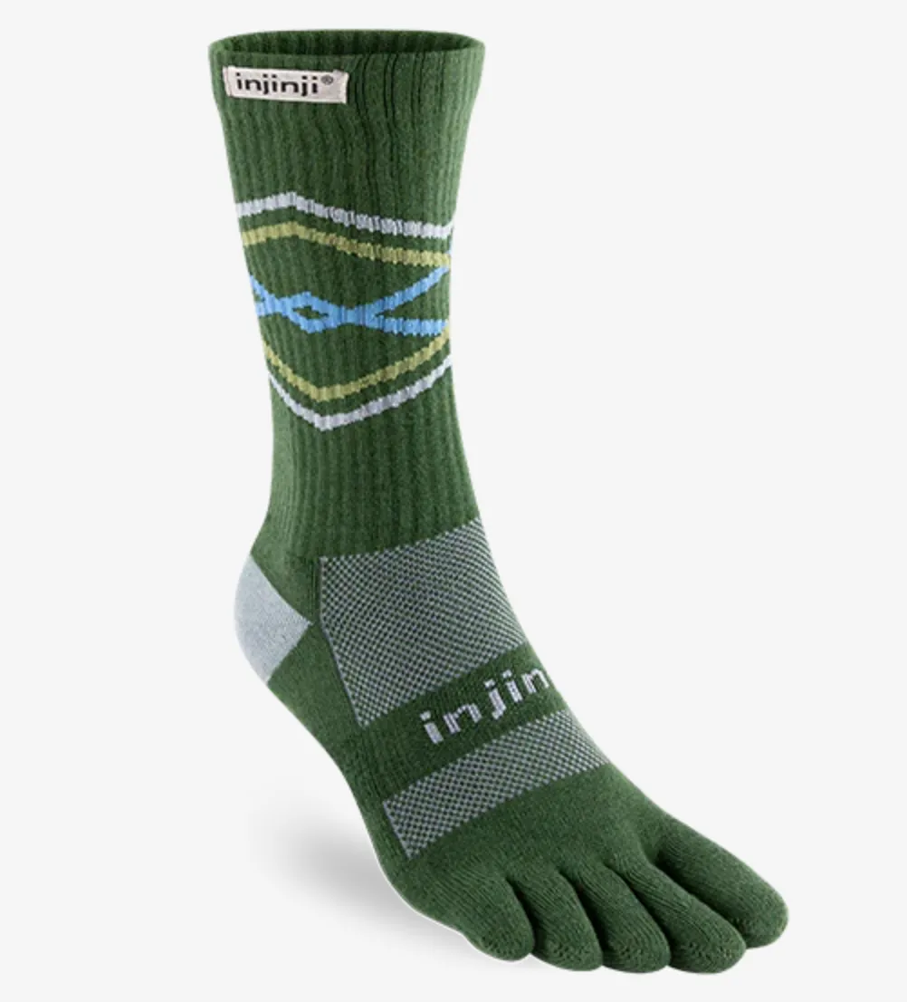 Injinji Trail Crew Sock Mens