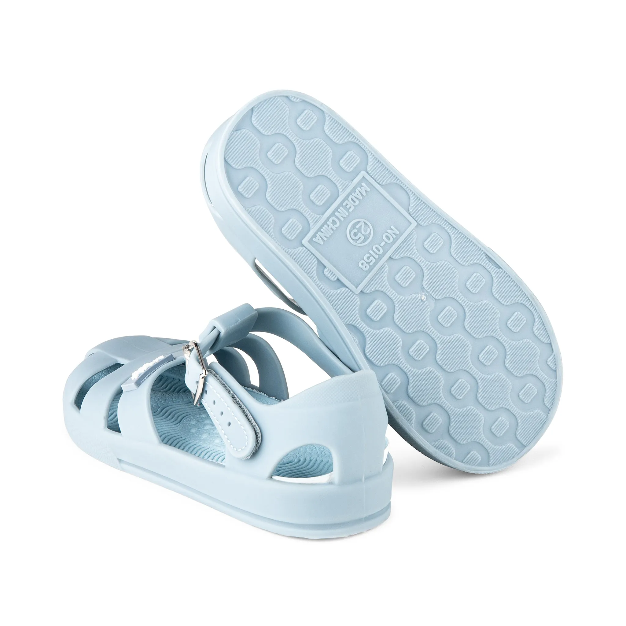 Jaimi Jelly Beach Sandal - Misty Blue