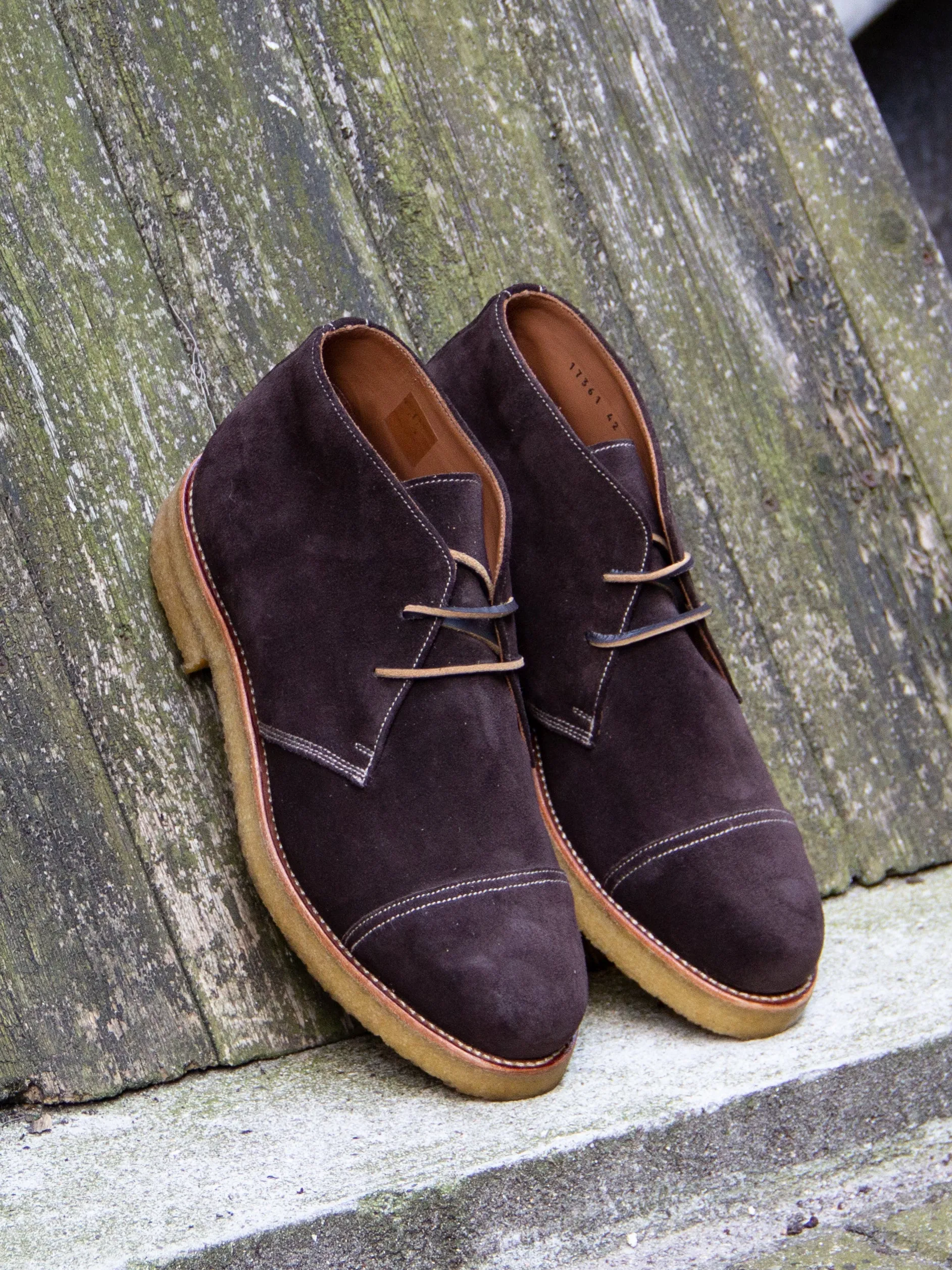 Johannes Lassen x Bright Shoemakers, Chunky Desert, Cortado Suede