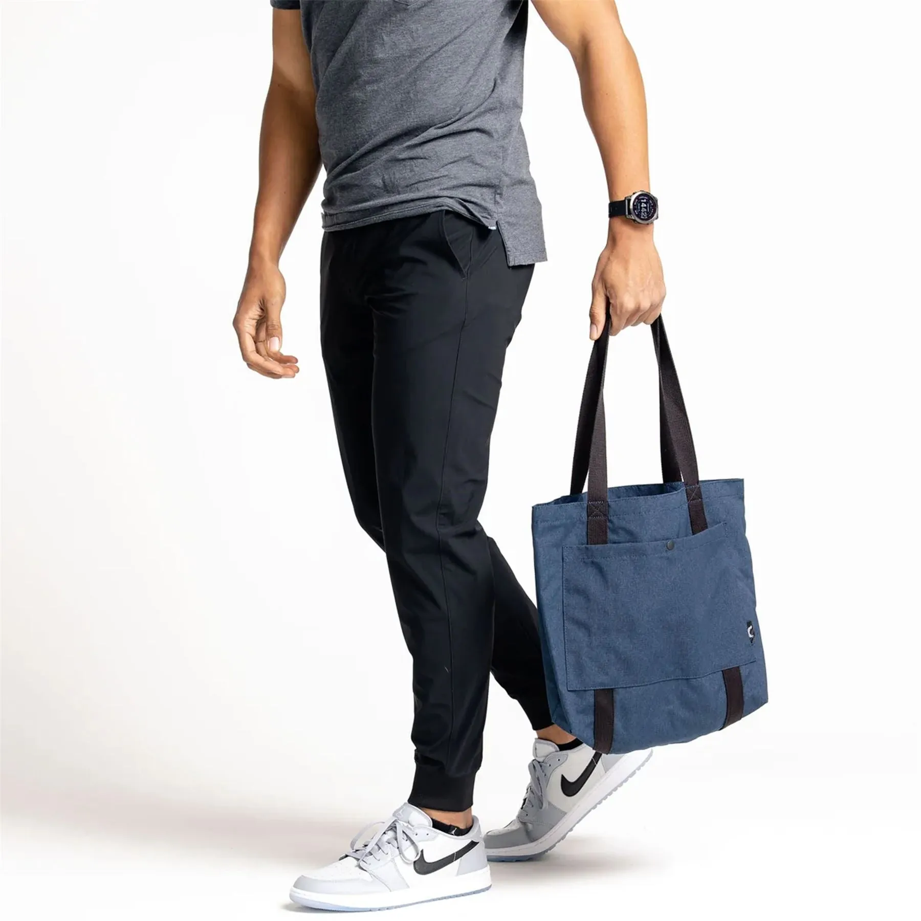 Jones Tote Bag R Navy - 2024