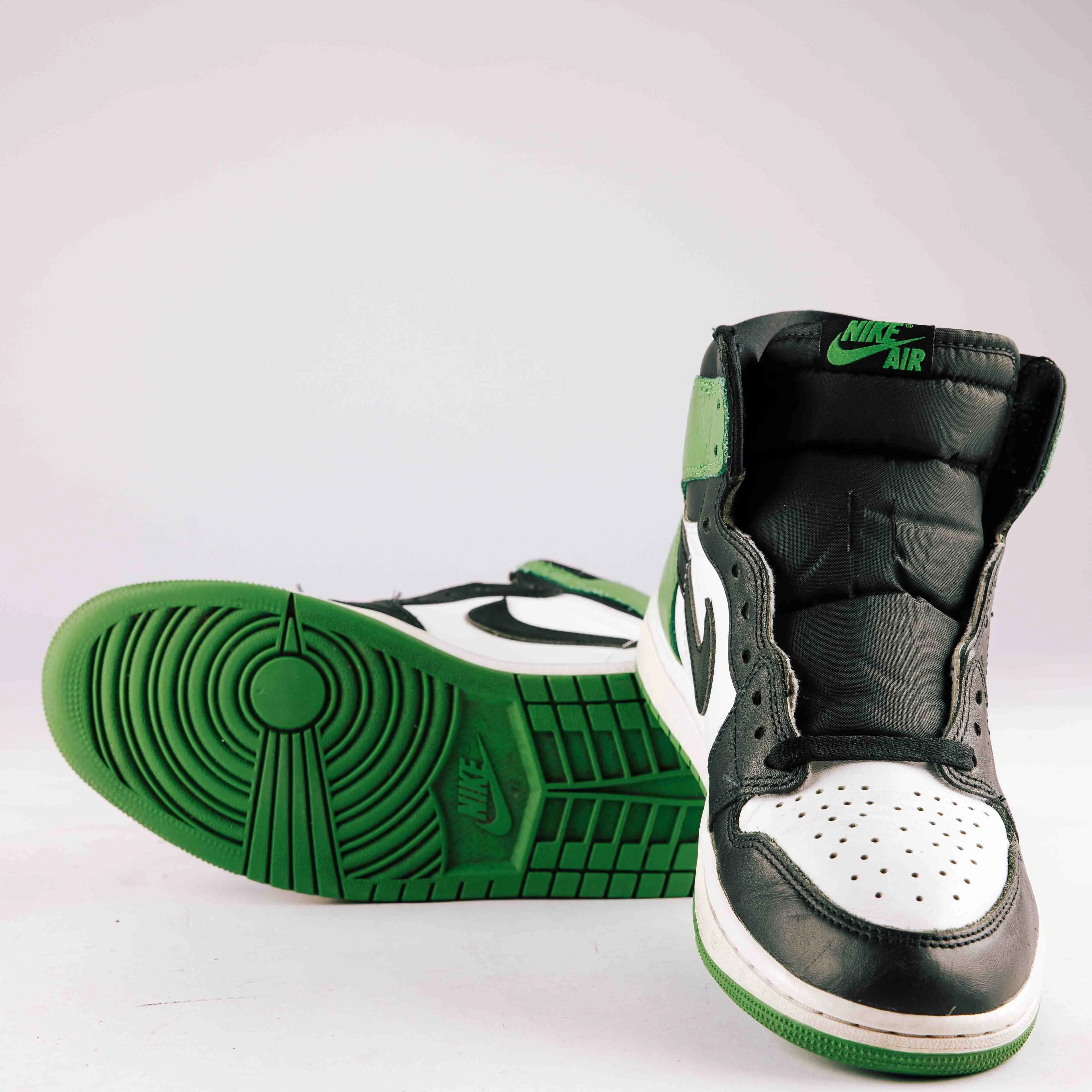 Jordan 1 Retro High OG Lucky Green - Used - 0082