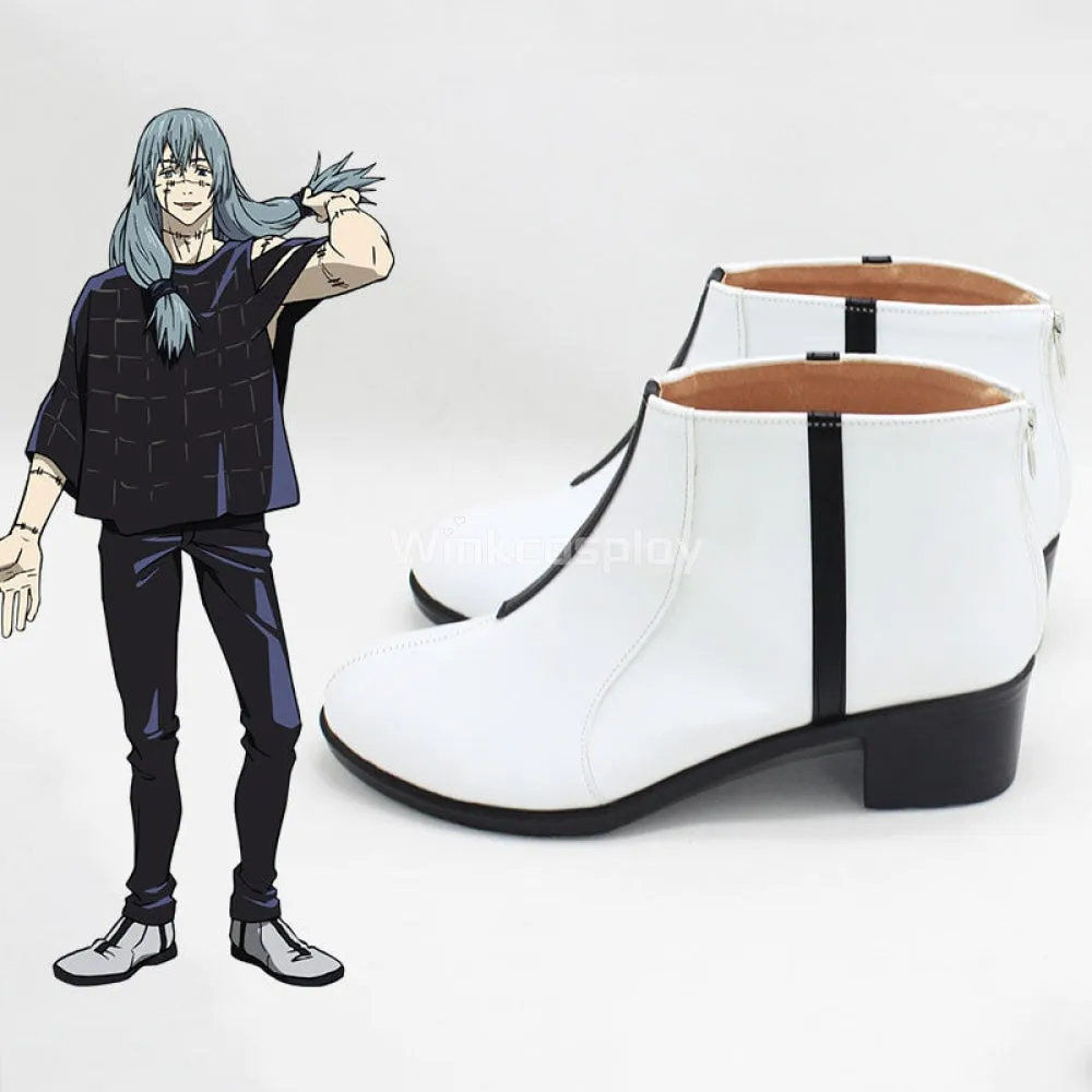 Jujutsu Kaisen Sorcery Fight Mahito White Cosplay Shoes