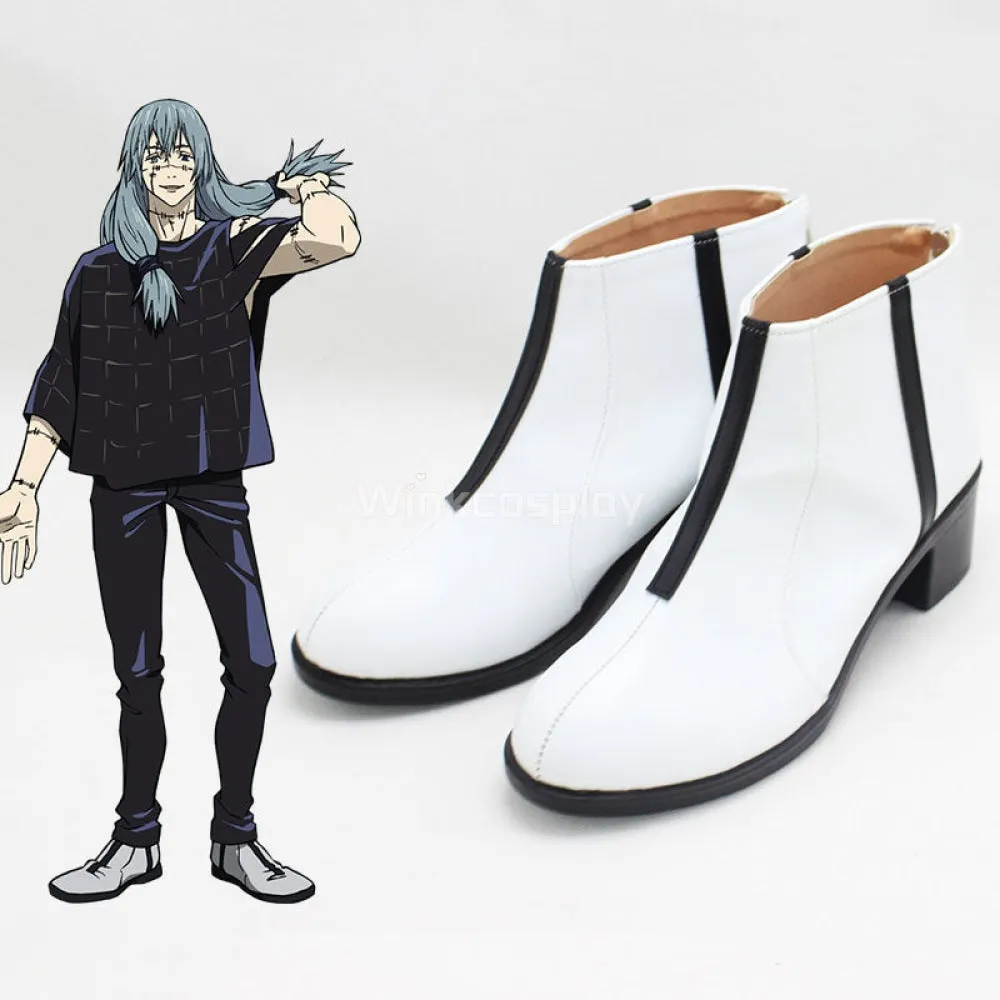 Jujutsu Kaisen Sorcery Fight Mahito White Cosplay Shoes