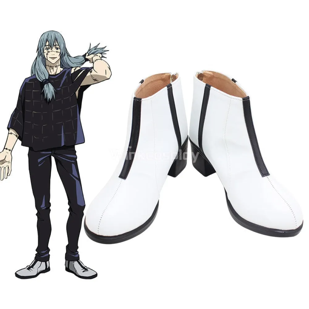 Jujutsu Kaisen Sorcery Fight Mahito White Cosplay Shoes