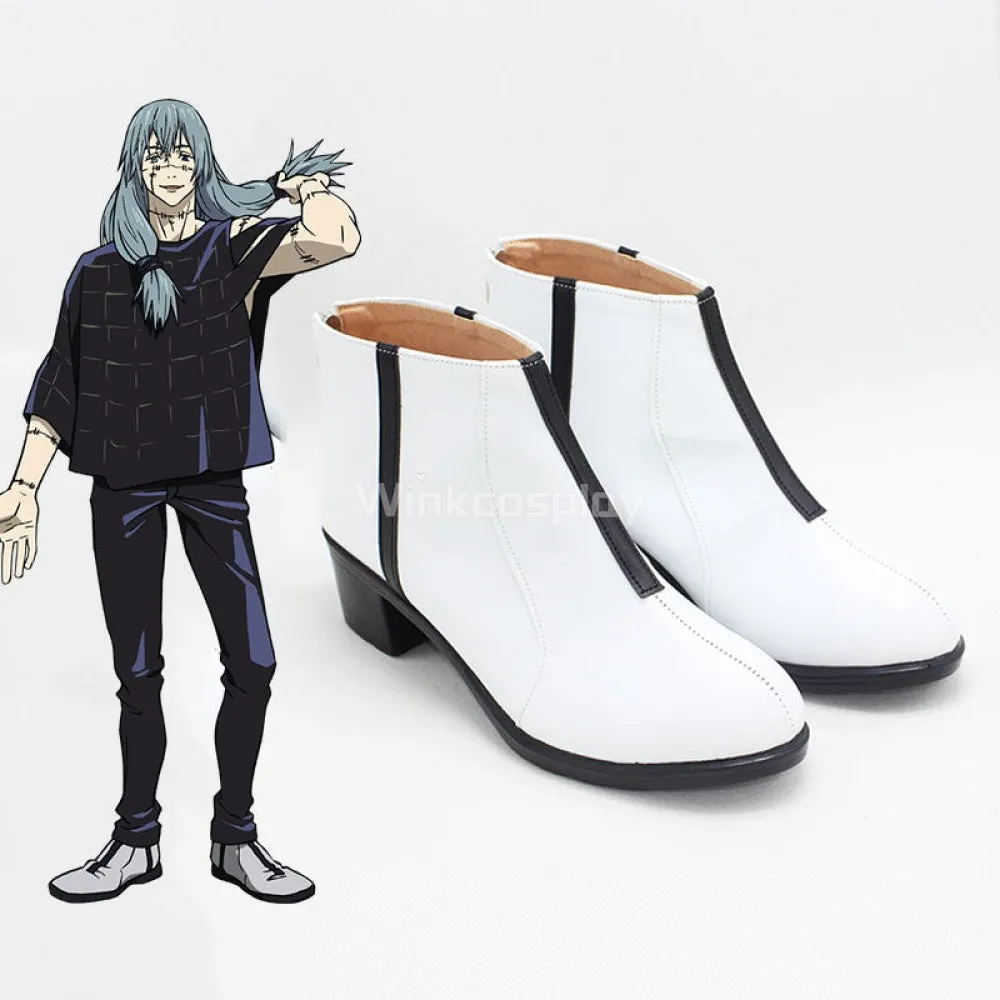 Jujutsu Kaisen Sorcery Fight Mahito White Cosplay Shoes