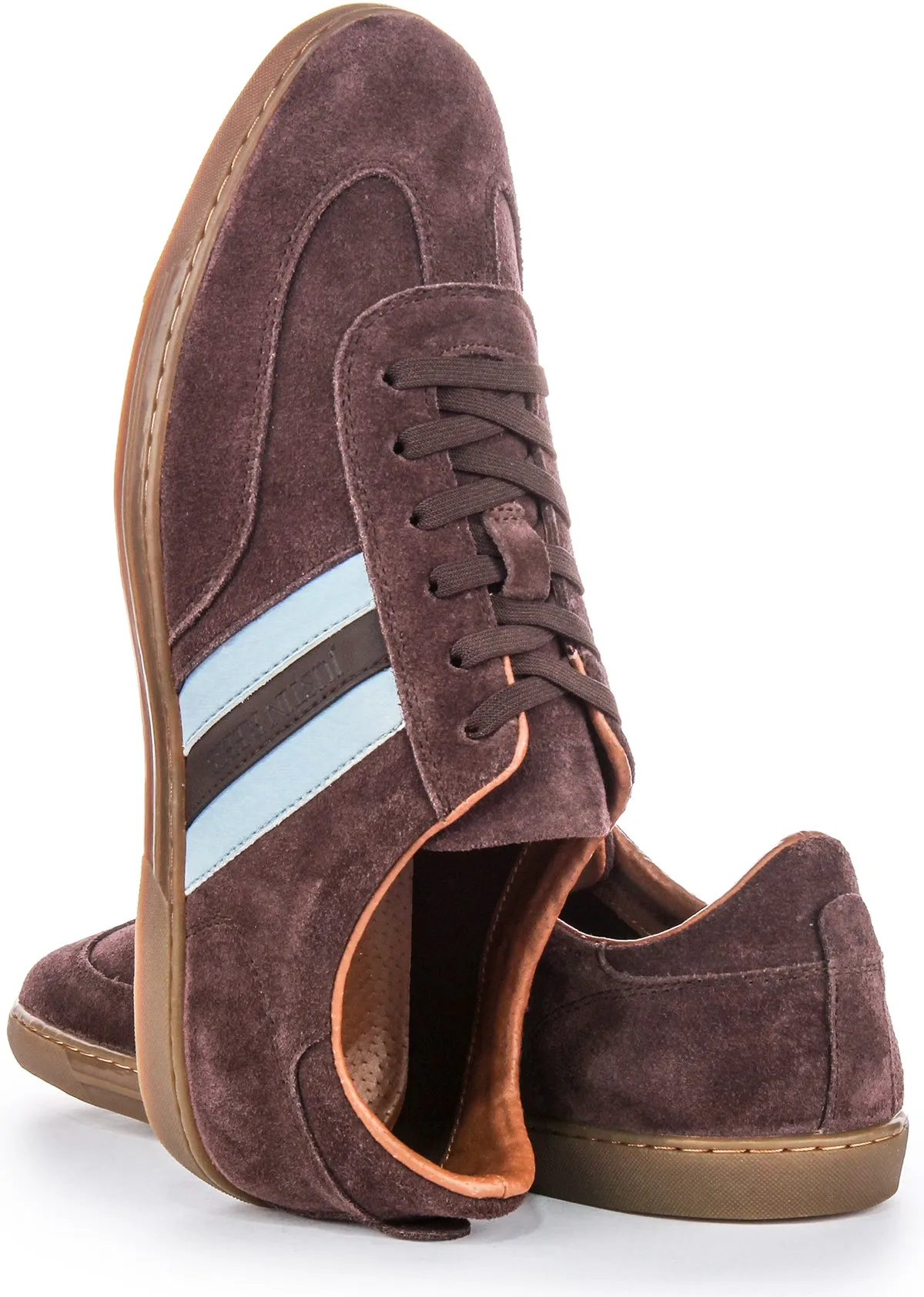 Justinreess England Hellion In Brown Blue For Men