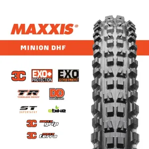 MAXXIS Minion DHF 29 x 2.5 WT 3C/EXO /TR/Maxx Grip Black