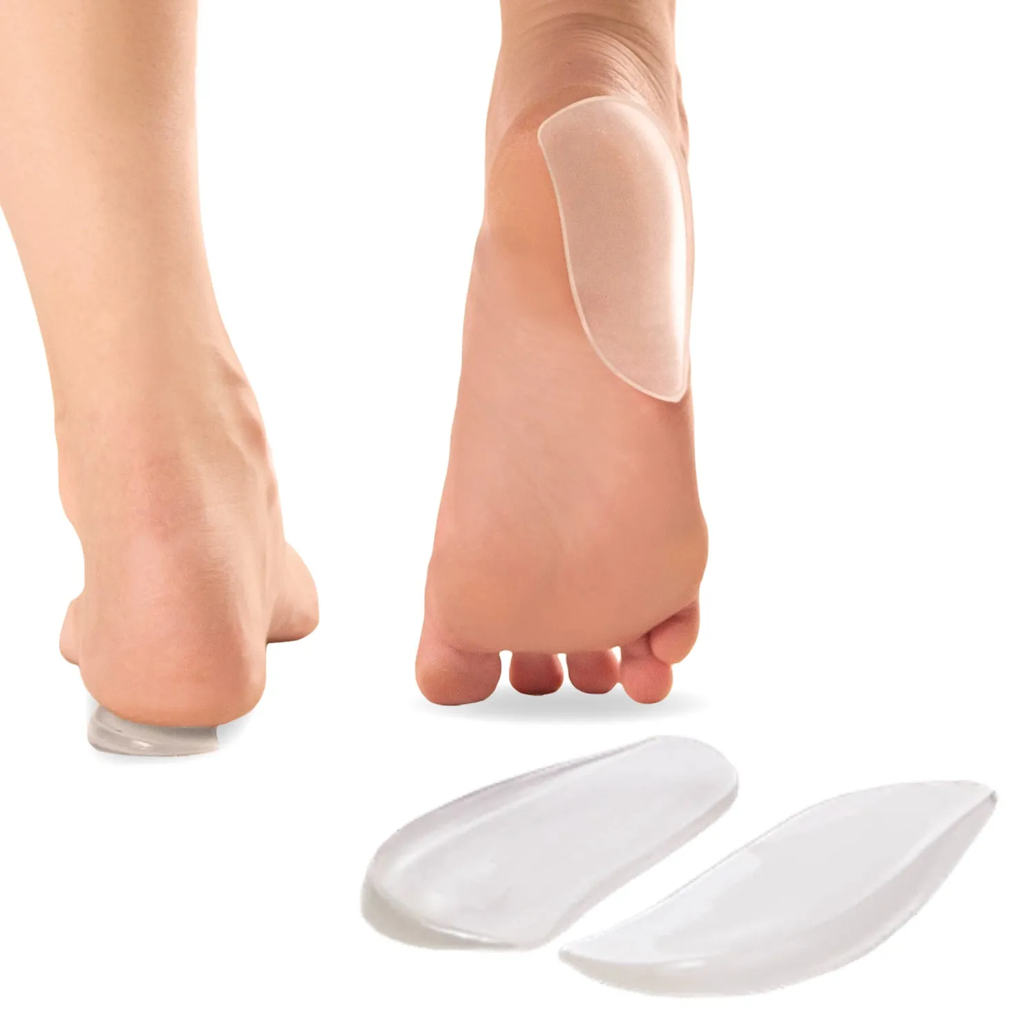 Medial & Lateral Heel Wedge Inserts for Overpronation or Supination Correction (Pair)