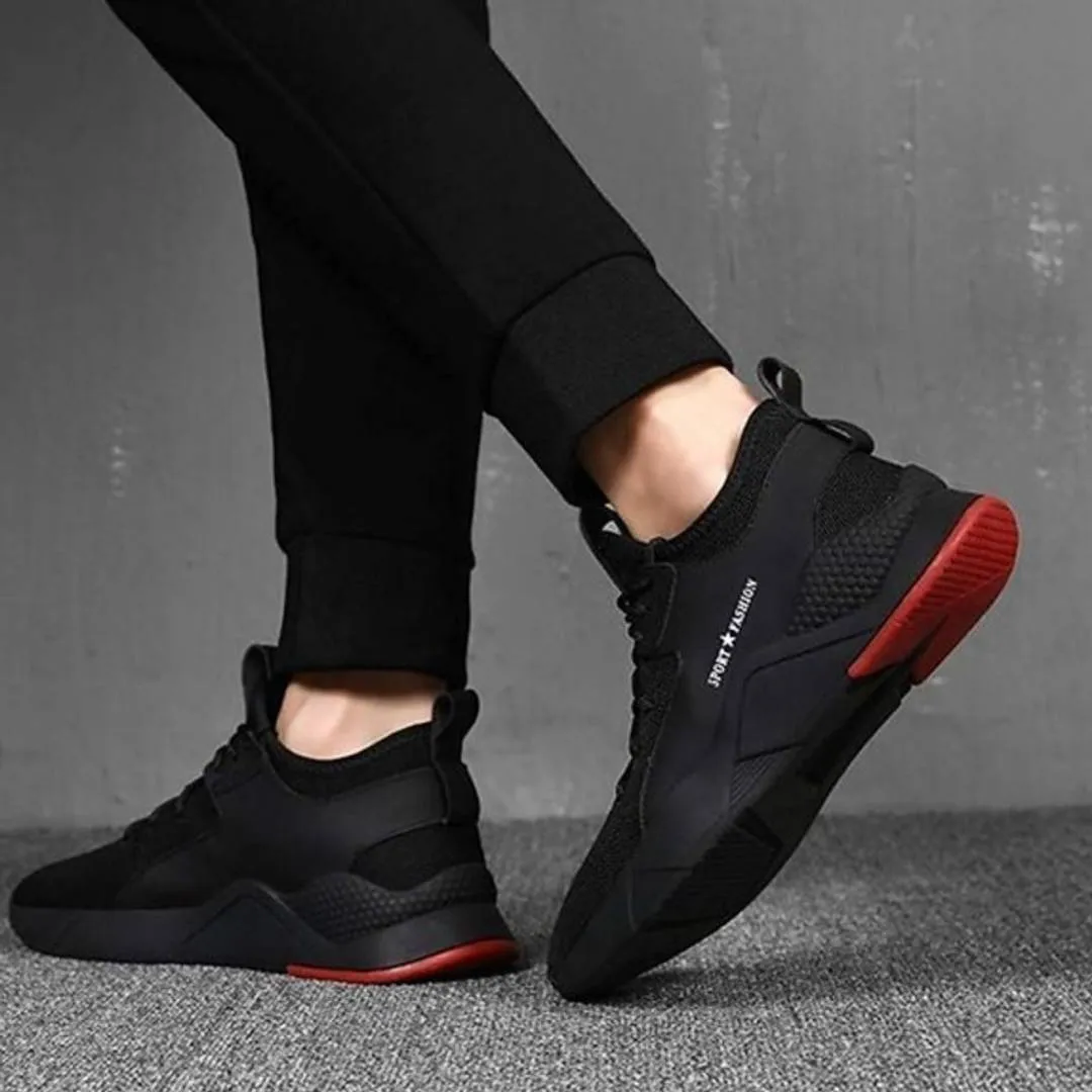 Men Black Casual Sports Shoes