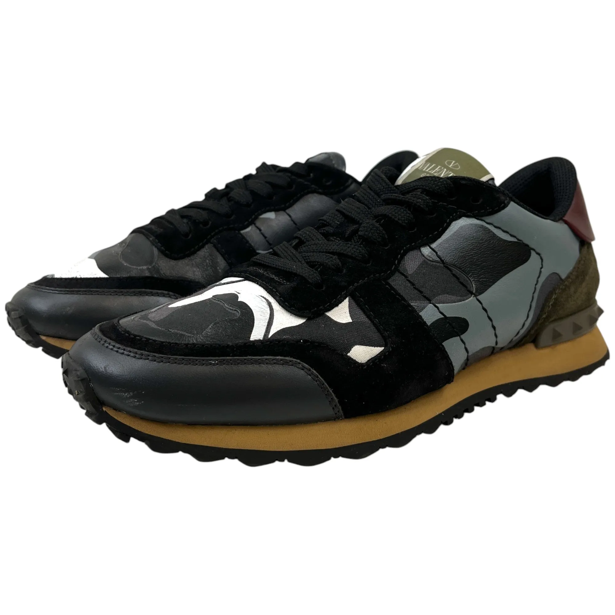 Men's Rockrunner Low Trainers Black Size EU 40 / UK 6