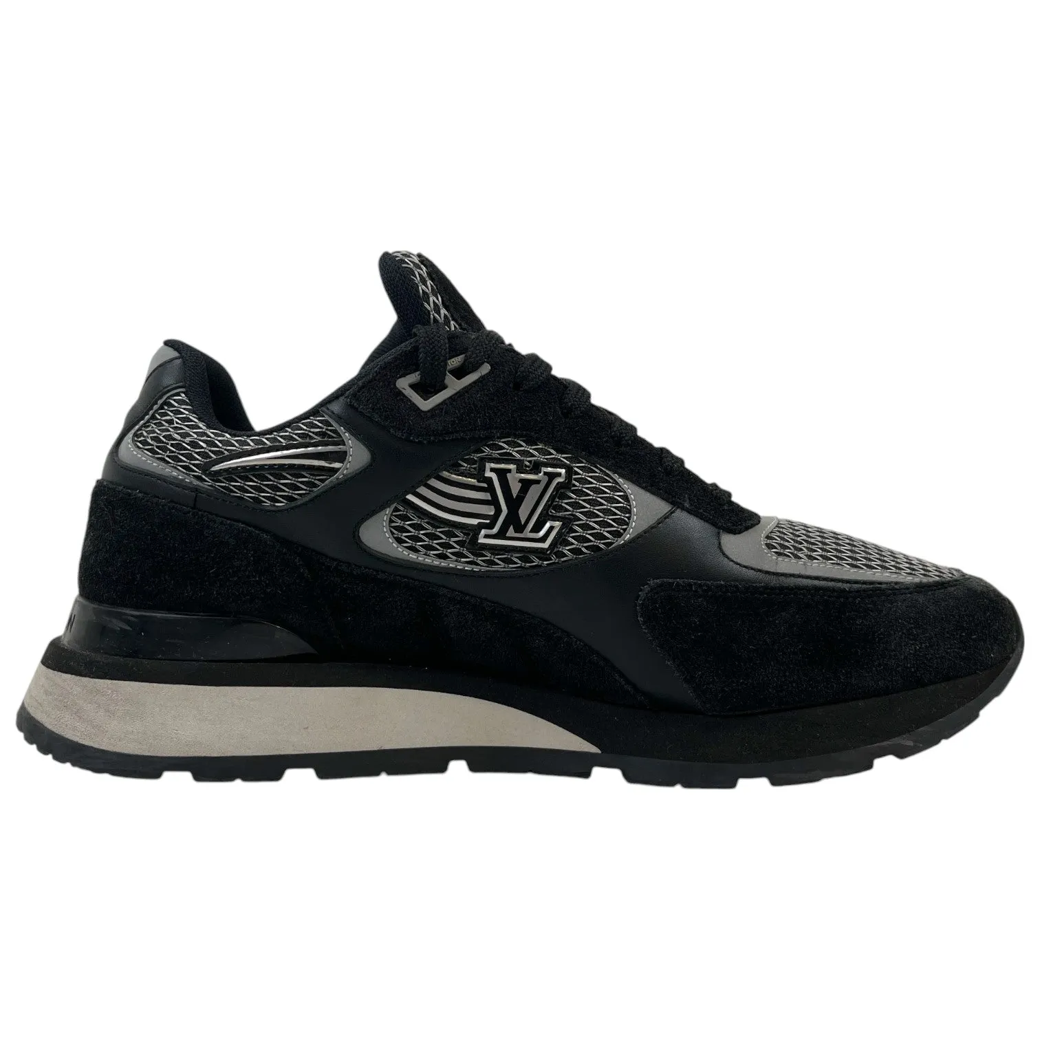 Men's Run Away Low Trainers Black Size EU 40 / UK 6