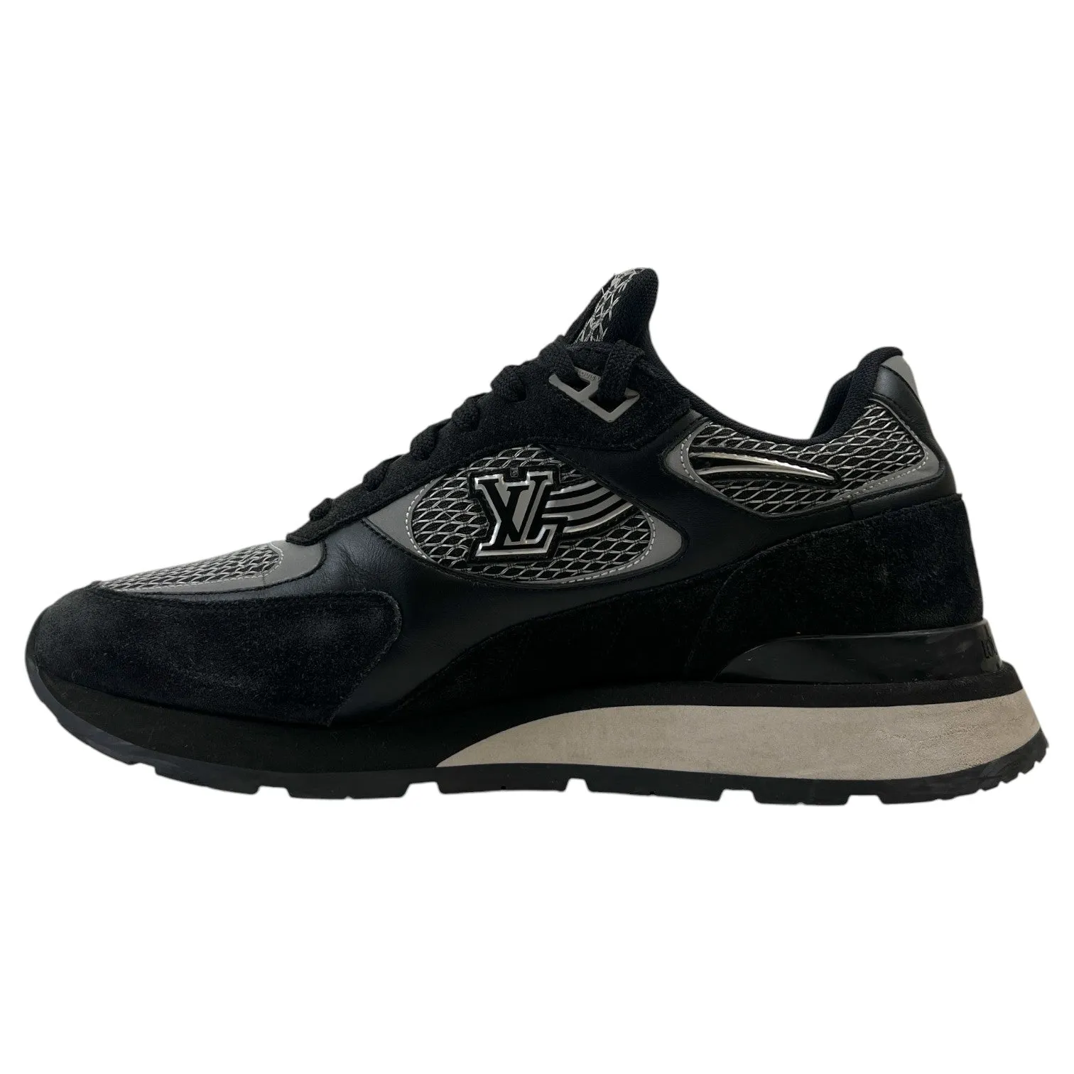 Men's Run Away Low Trainers Black Size EU 40 / UK 6