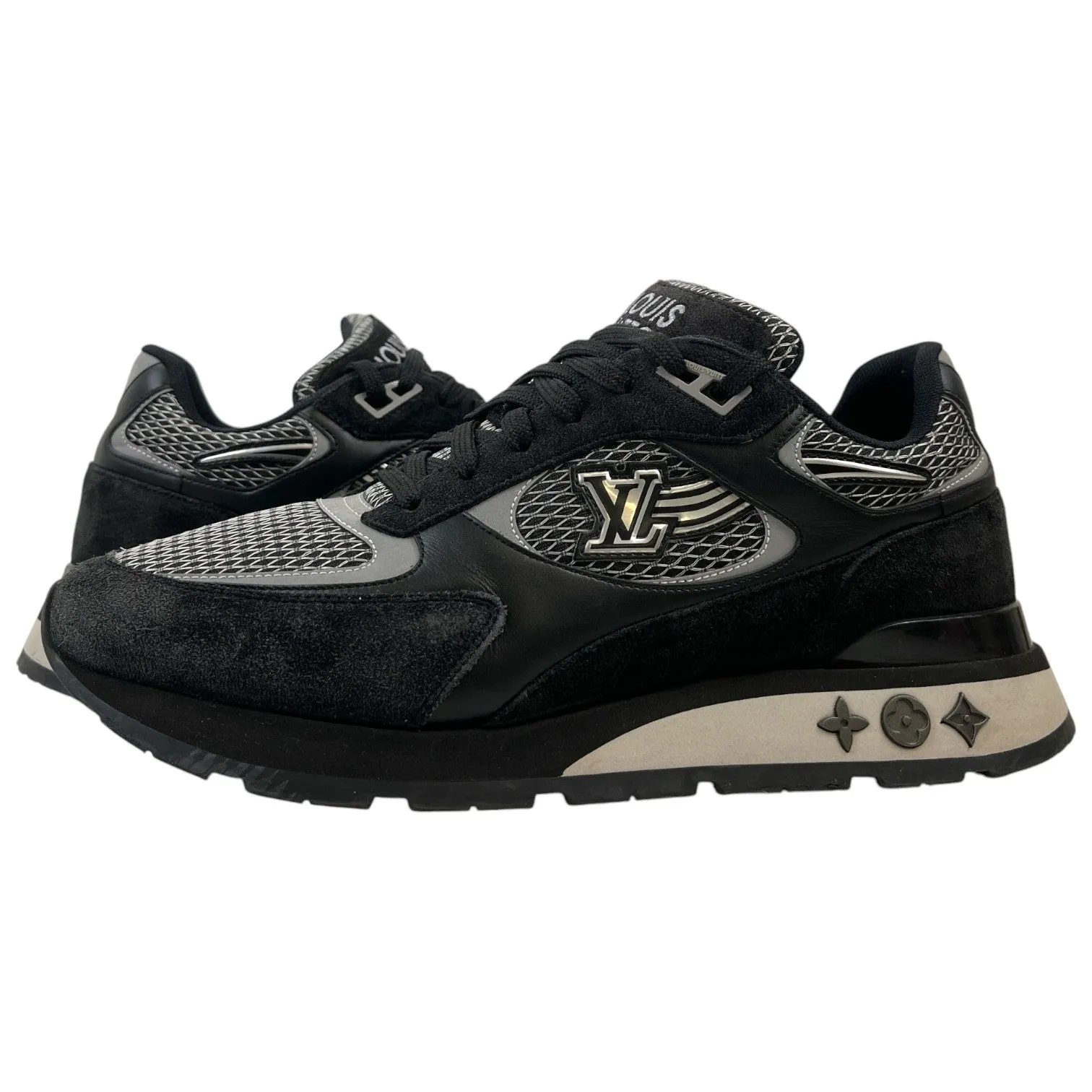 Men's Run Away Low Trainers Black Size EU 40 / UK 6