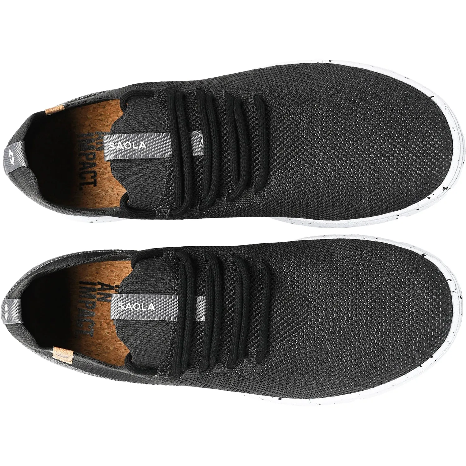 Men's Saola Tsavo Black/Charcoal Fabric