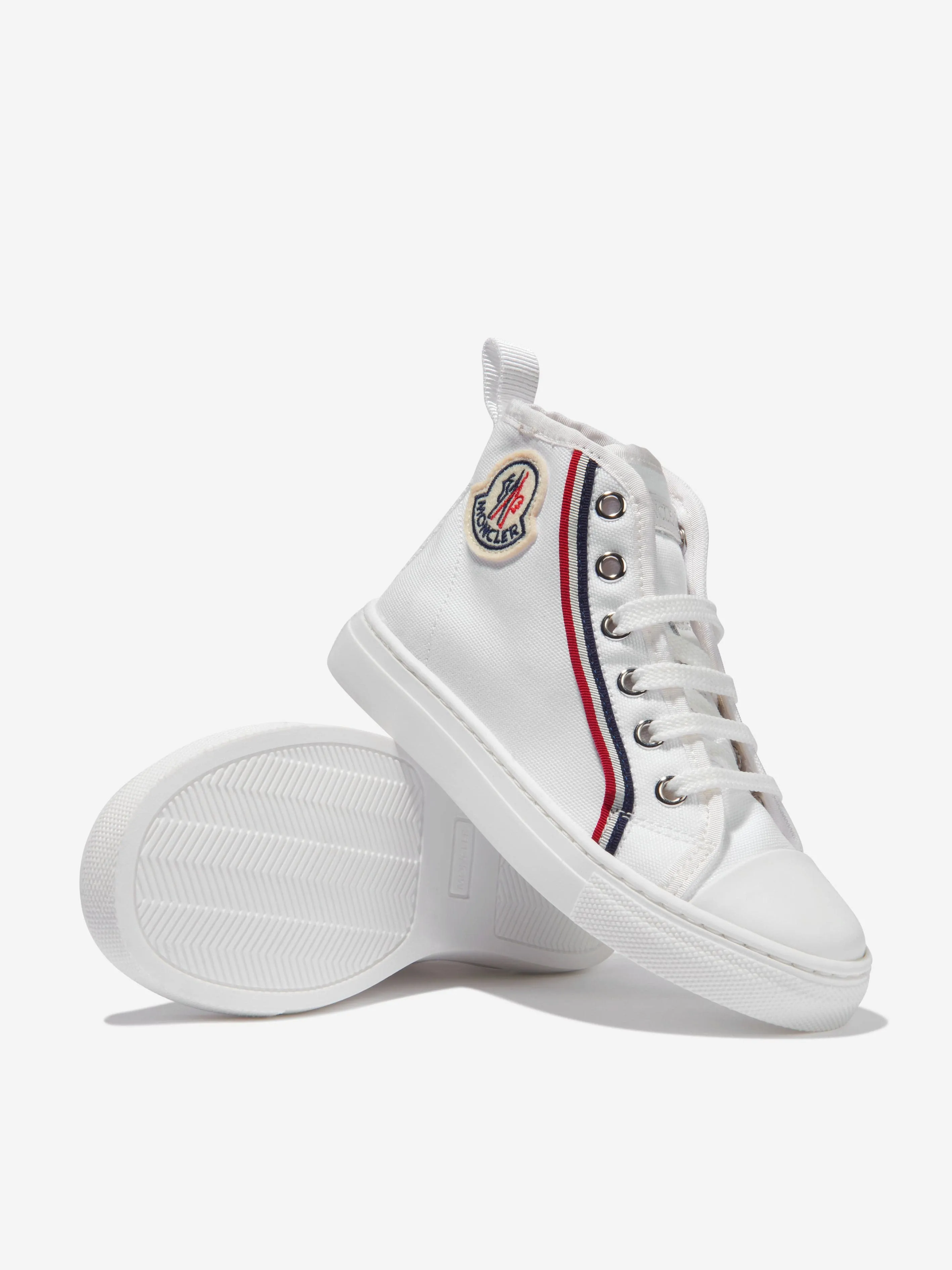 Moncler Enfant Unisex Anyse II High Top Logo Trainers