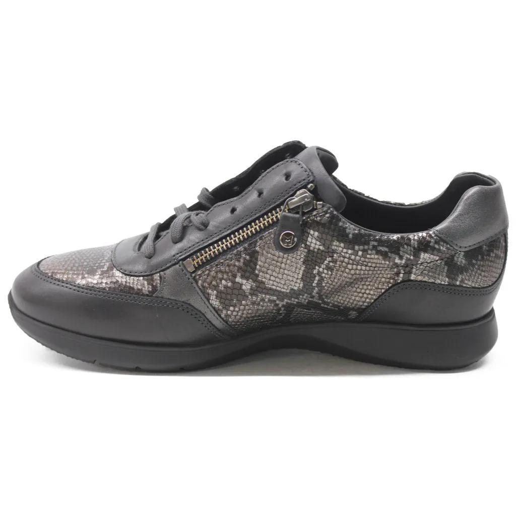 Monia Full Grain Leather Women's Trainers