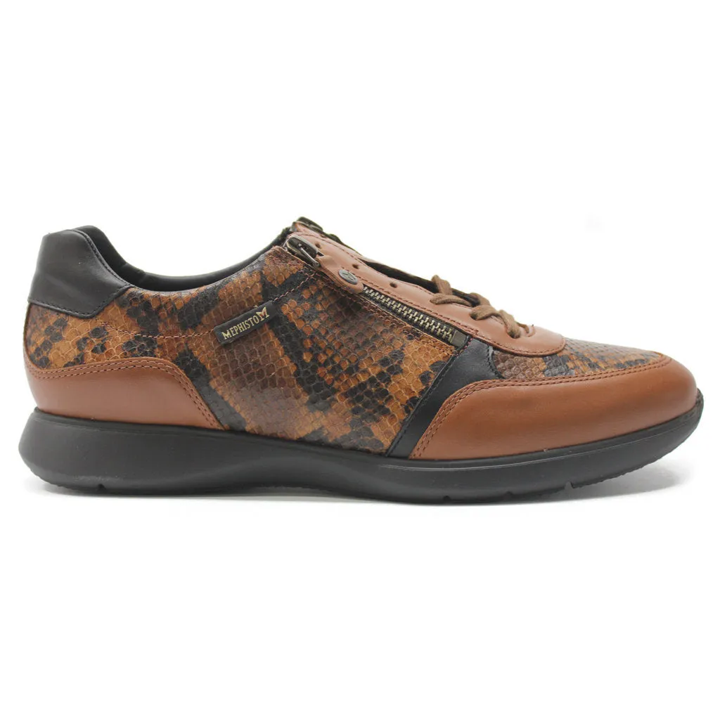 Monia Full Grain Leather Women's Trainers