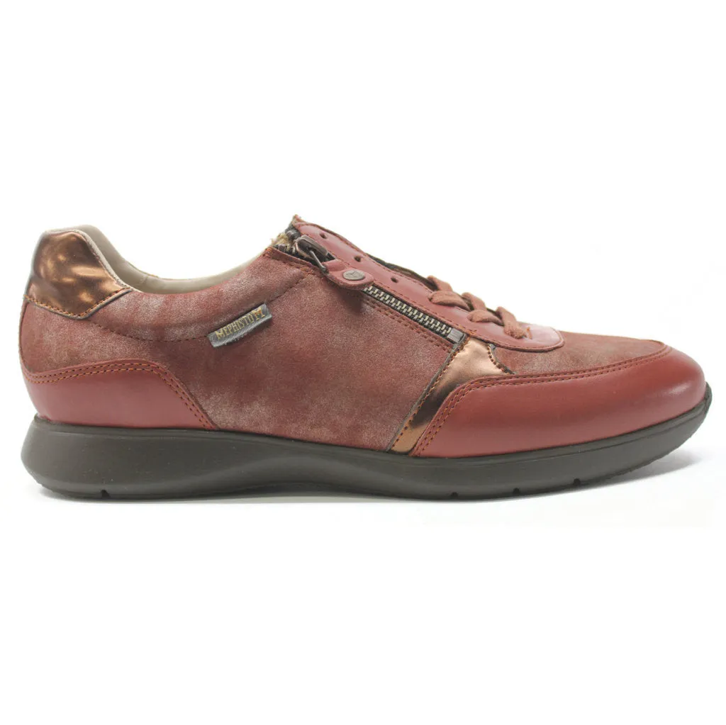 Monia Full Grain Leather Women's Trainers