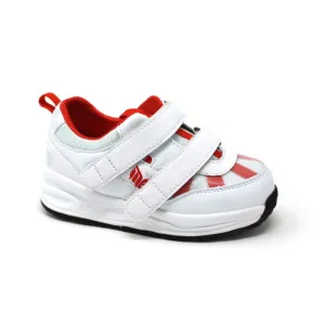 MT. Emey MTN16V Red - Kids Extra Depth  Athletic Walking Shoes Hook and Loop