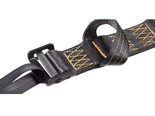 Muddy Outdoors Safety Harness Stitched Nylon Tree Strap with Steel Buckle for Tree Climbing & Hunting